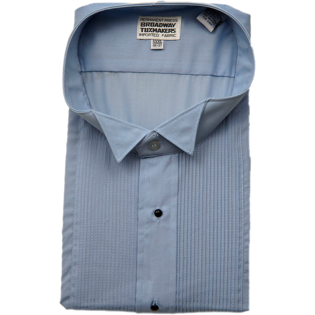 sky blue dress shirt men Slim Fit Blue and White Striped Dress Shirt main image 1