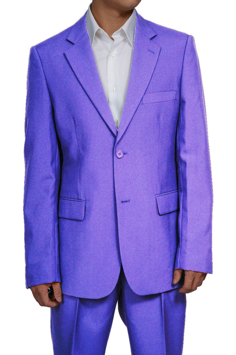 Men's 2 Button Lavender / Light Purple / Lilac Dress Suit  New Era Factory  Outlet