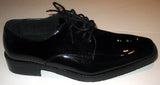 New Men's Black Lace Up Tuxedo Shoes