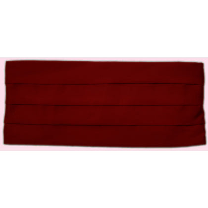 Broadway Tuxmakers 1 Dozen Maroon (Burgundy) Cummerbunds
