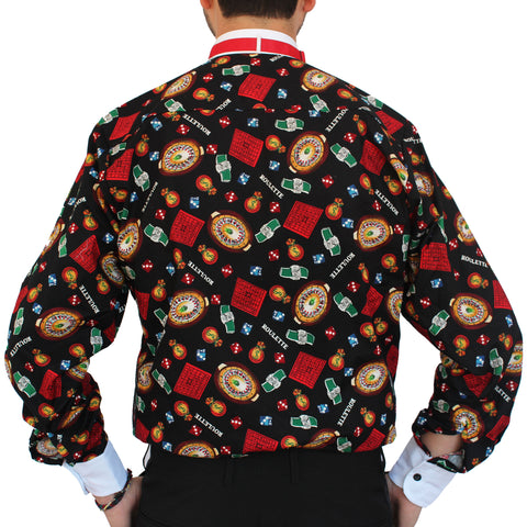 men's dress shirts las vegas Au Noir Shirt Bellagio Multi