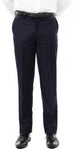 Men's Navy Blue Slim Fit Dress Pants