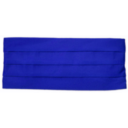1 Dozen Royal Blue Cummerbunds by Broadway Tuxmakers