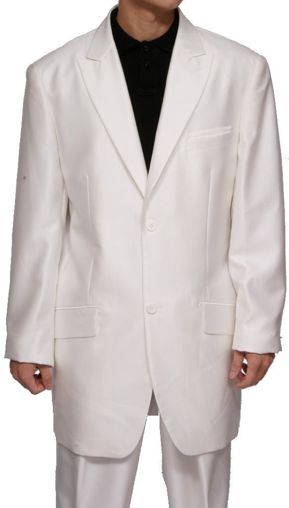Men's Single Breasted Two Button Cream(Soft White) Dress Suit New Men's Single Breasted Two Button Cream(Soft White) Dress Suit New
