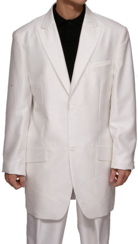 Men's Single Breasted two button cream(soft white) Dress Suit New