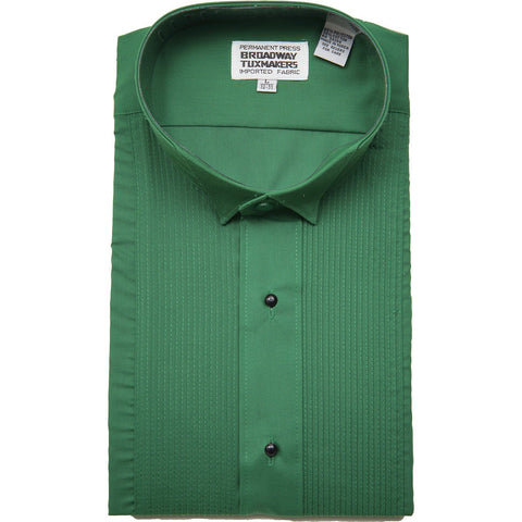 Boy's Jade Green Tuxedo Shirt