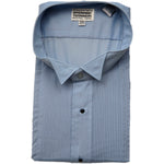 Men's Light Blue Tuxedo Shirt