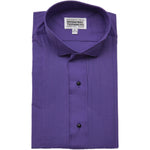 Boy's Purple Tuxedo Shirt