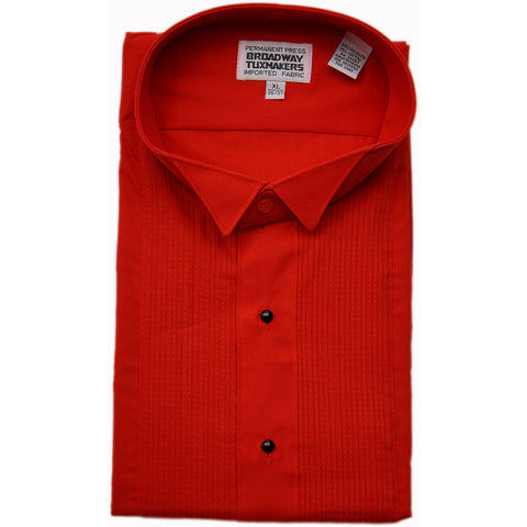 Men's Red Wing Tip Tuxedo Shirt