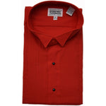 Boy's Red Tuxedo Shirt