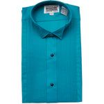 Men's Teal Tuxedo Shirt