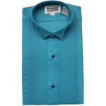 Boy's Teal Tuxedo Shirt