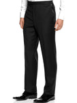 New Men's Black Pleated Adjustable Wool Tuxedo Pants by Broadway Tuxmakers